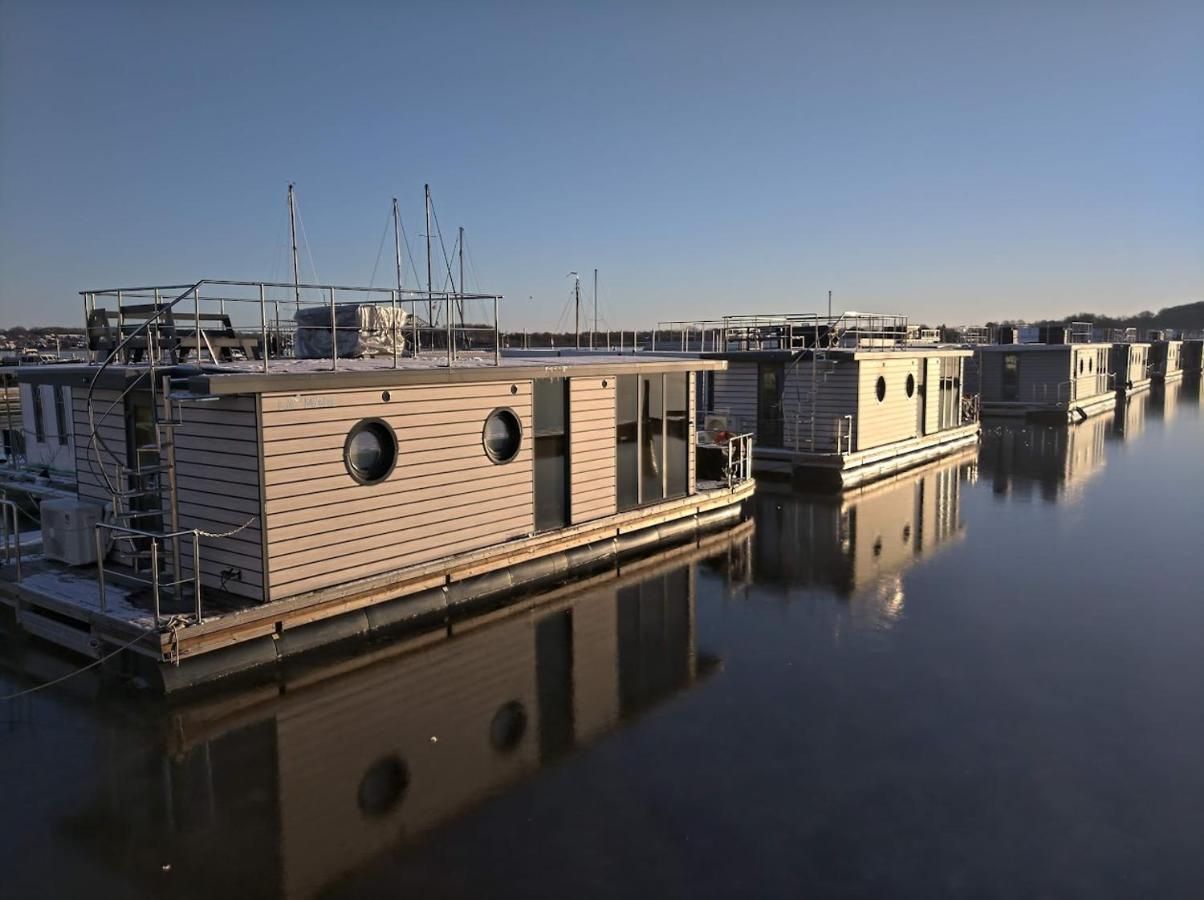 Ostsee Hausboot Schleswig Ostseeblick 1 Kültér fotó
