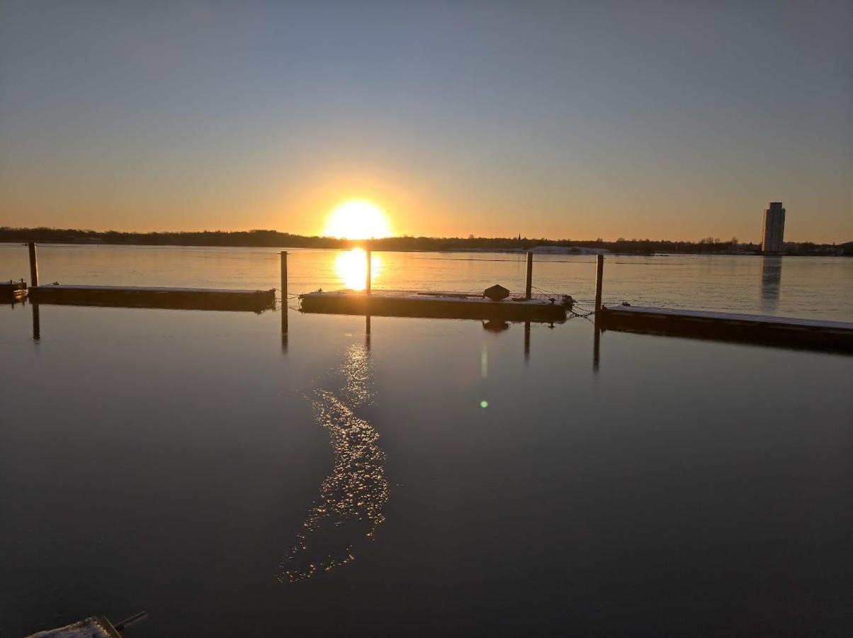 Ostsee Hausboot Schleswig Ostseeblick 1 Kültér fotó