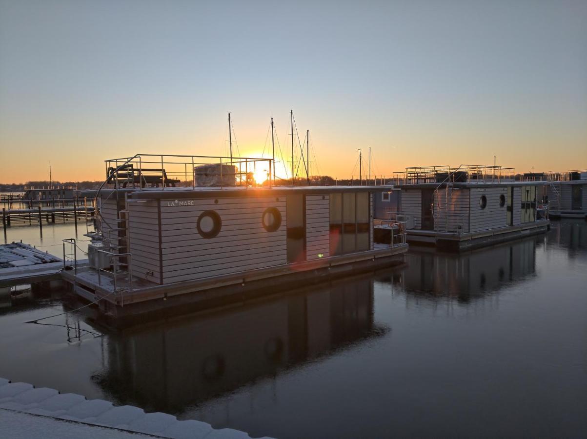 Ostsee Hausboot Schleswig Ostseeblick 1 Kültér fotó