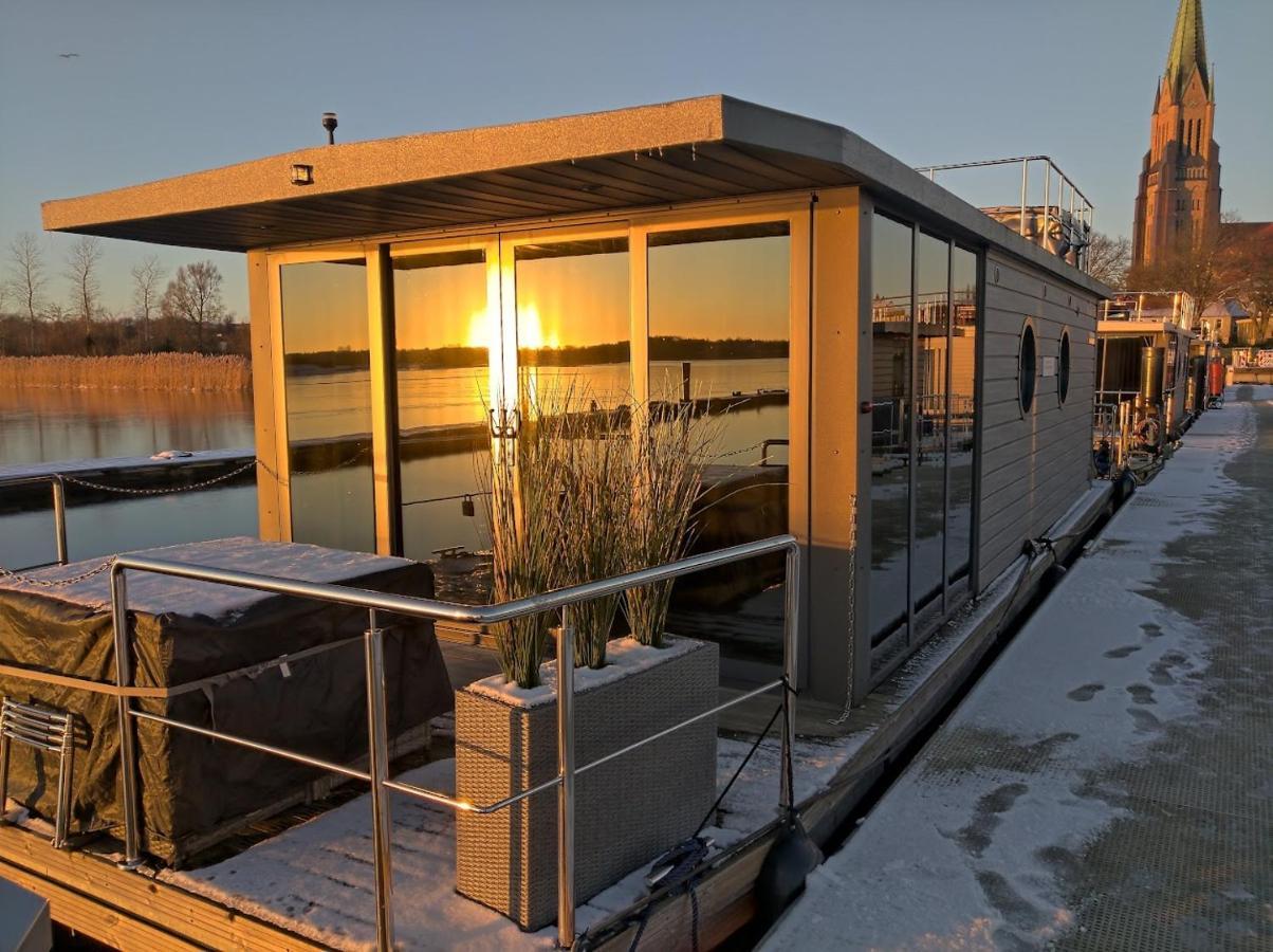 Ostsee Hausboot Schleswig Ostseeblick 1 Kültér fotó