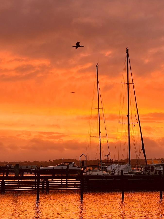 Ostsee Hausboot Schleswig Ostseeblick 1 Kültér fotó
