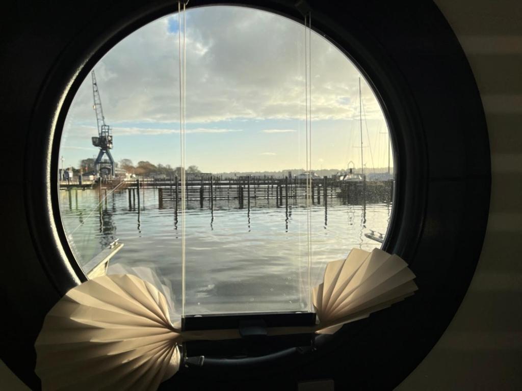 Ostsee Hausboot Schleswig Ostseeblick 1 Kültér fotó