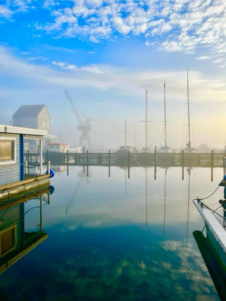 Ostsee Hausboot Schleswig Ostseeblick 1 Kültér fotó