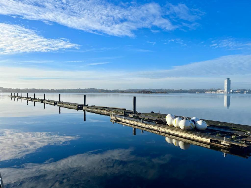 Ostsee Hausboot Schleswig Ostseeblick 1 Kültér fotó