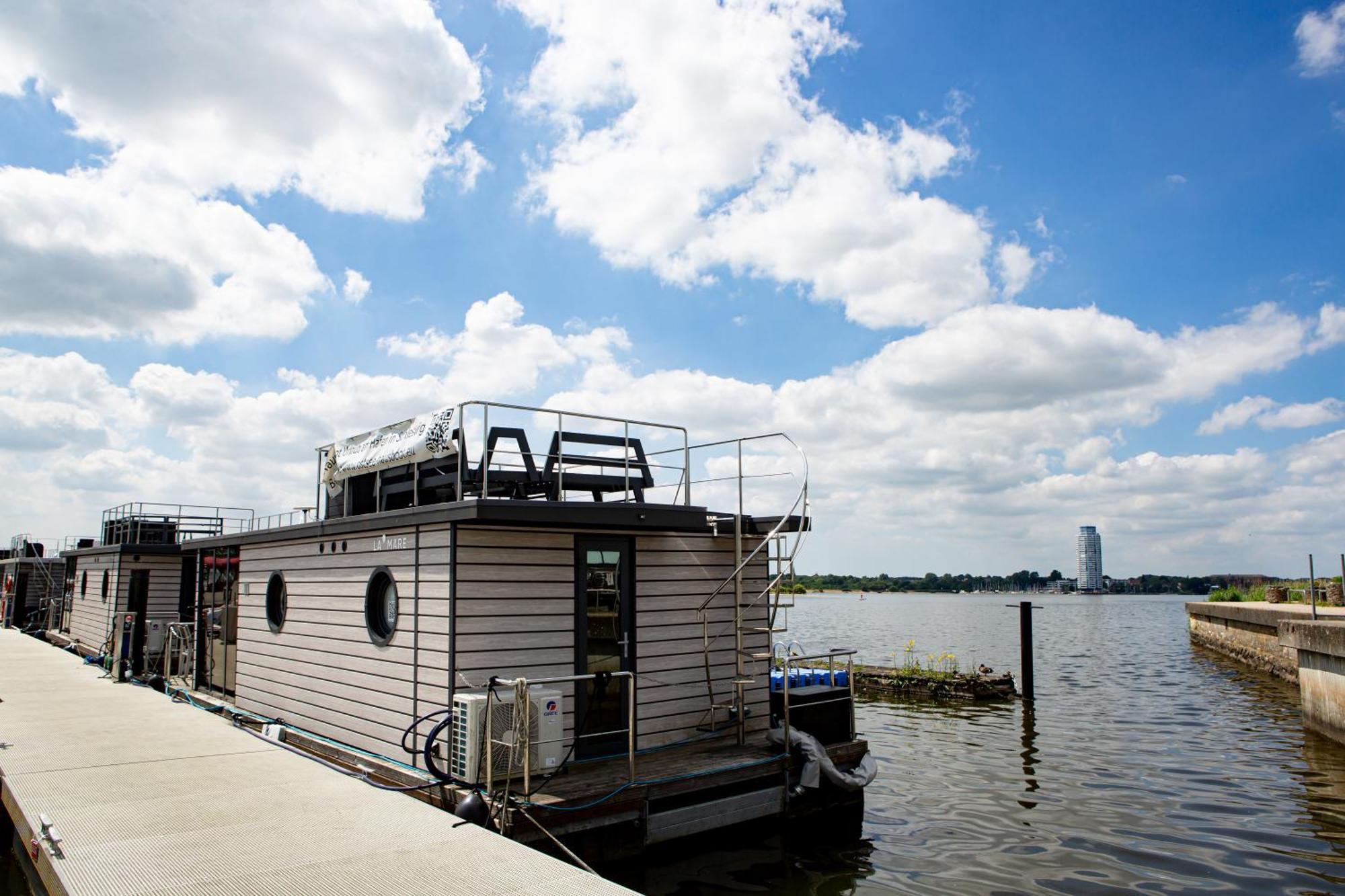 Ostsee Hausboot Schleswig Ostseeblick 1 Kültér fotó
