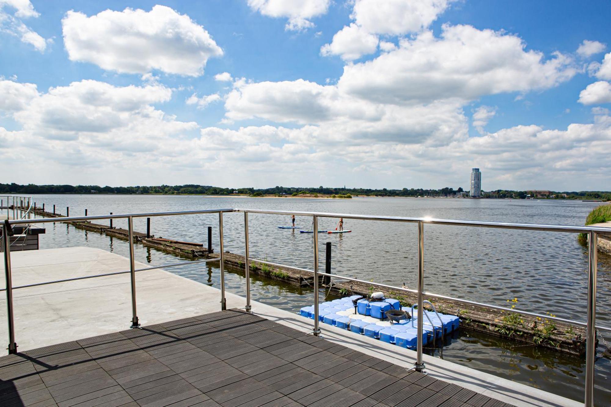 Ostsee Hausboot Schleswig Ostseeblick 1 Kültér fotó