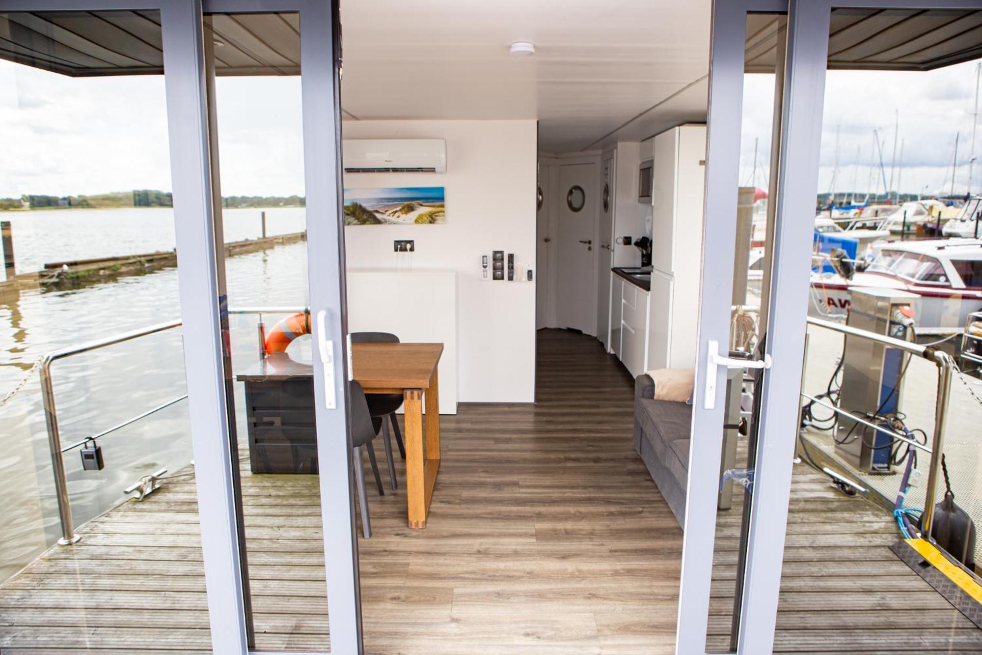 Ostsee Hausboot Schleswig Ostseeblick 1 Kültér fotó