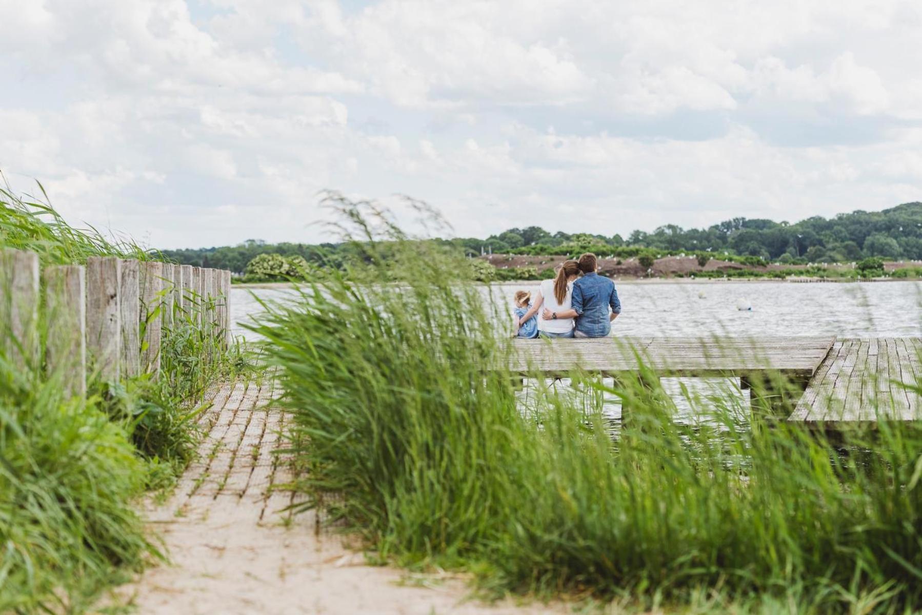 Ostsee Hausboot Schleswig Ostseeblick 1 Kültér fotó