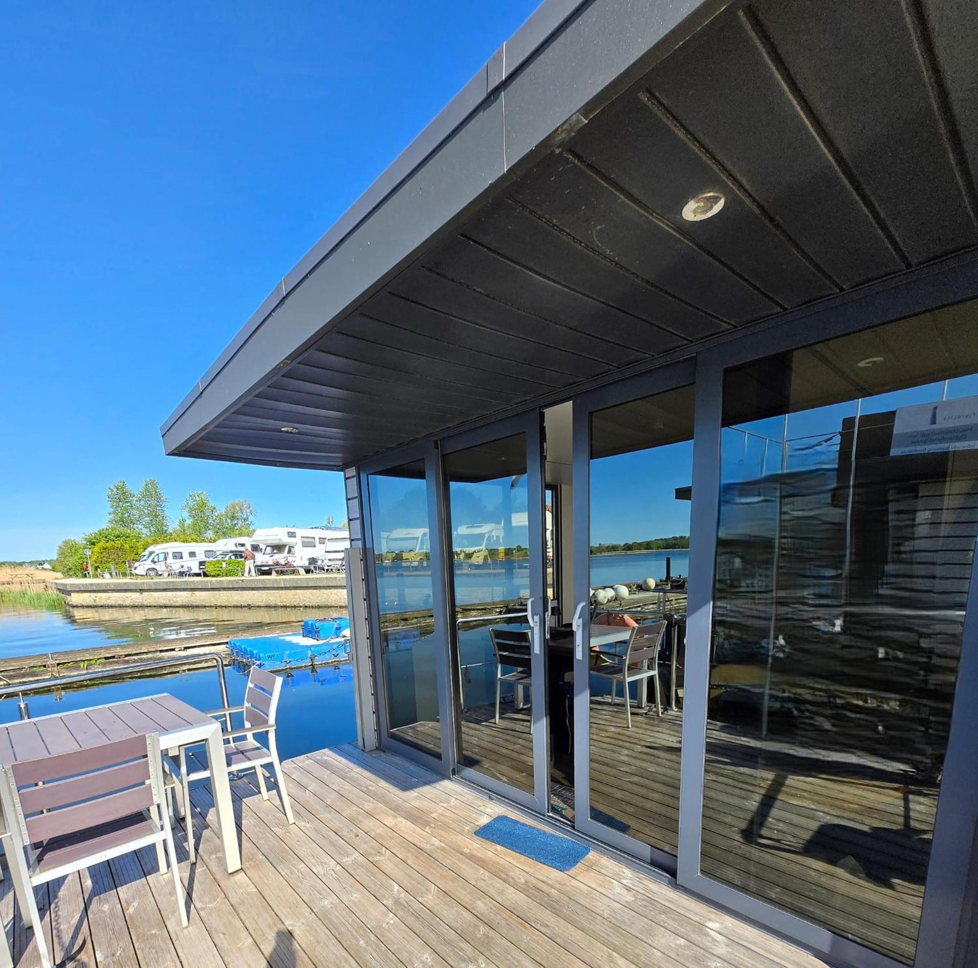 Ostsee Hausboot Schleswig Ostseeblick 1 Kültér fotó